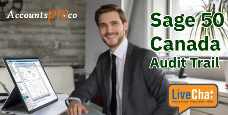 Sage 50 Canada Audit Trail Report
