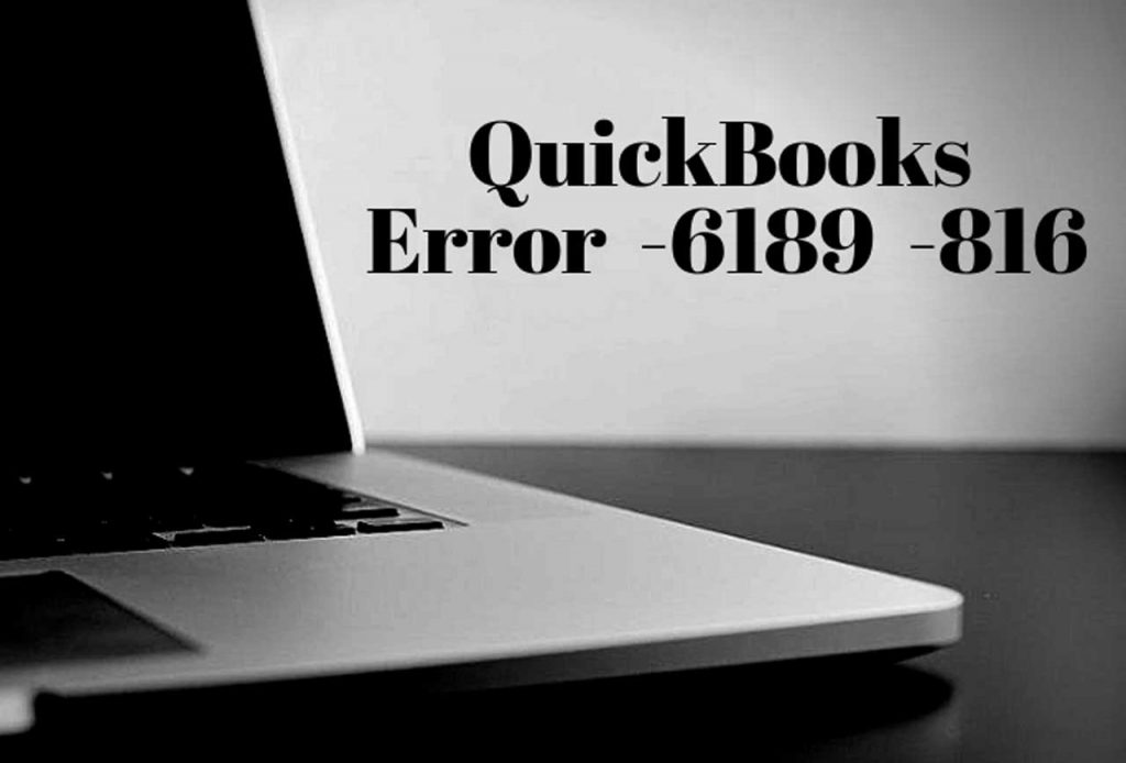 QuickBooks Error 6189 816